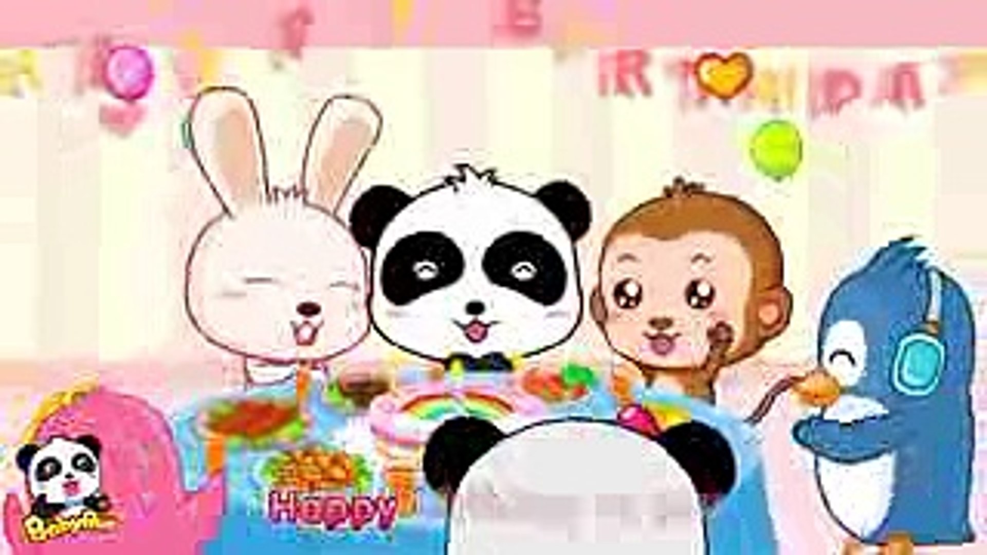 Happy Birthday お誕生日の歌 ハッピーバースデートゥユー 赤ちゃんが喜ぶ英語の歌 子供の歌 童謡 アニメ 動画 Babybus Video Dailymotion