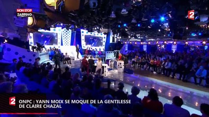 ONPC : Claire Chazal moquée sur sa gentillesse, Yann Moix se lâche (vidéo)