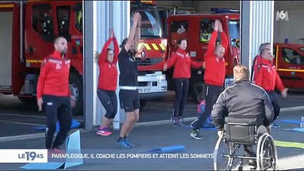 Paraplégique, cet homme est le coach de pompiers en Bretagne ! Témoignage