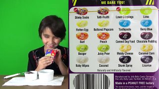 The jeffmara channel does the Bean Boozled Challenge