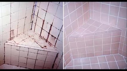 Limpia los Azulejos del Baño con Peroxido de Hidrogeno,limpiar y blanquear