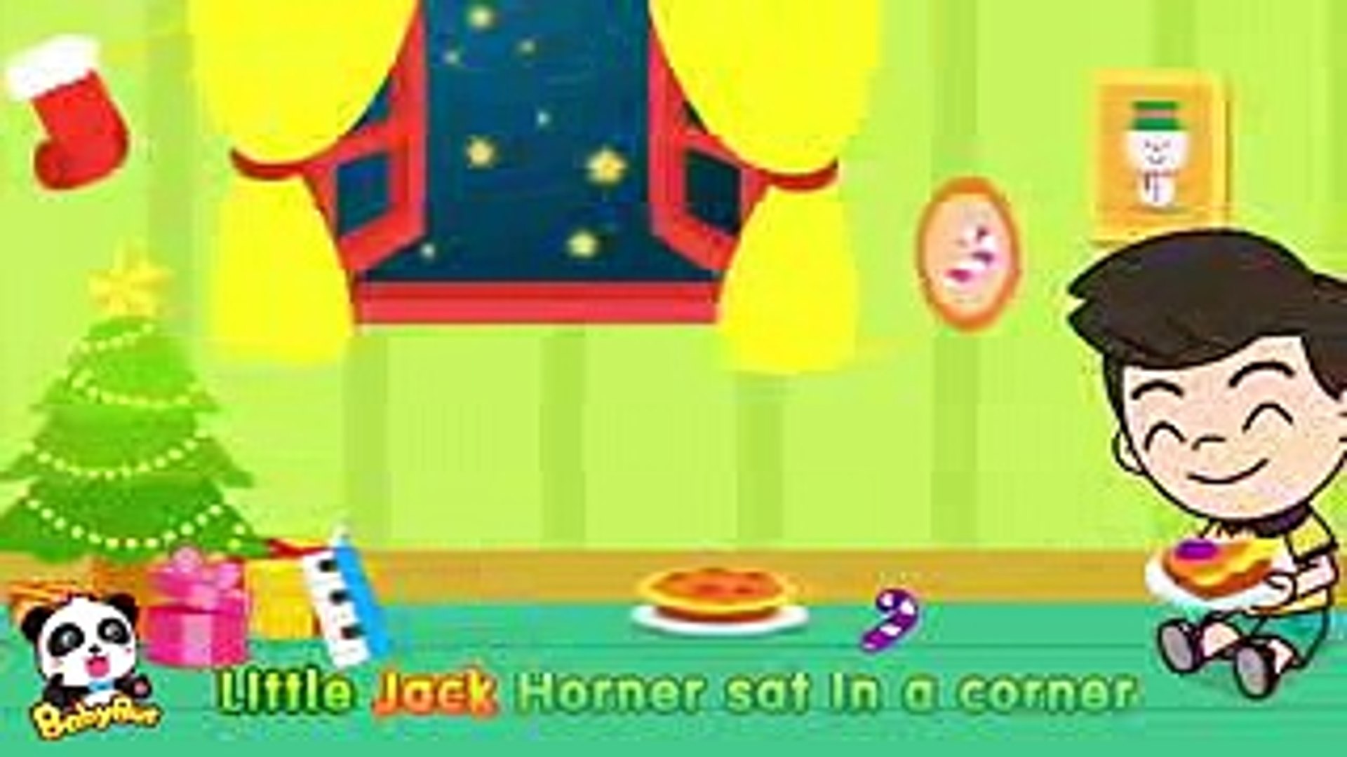 Little Jack Horner ちびっこジャック ホーナー マザーグース ちゃんが喜ぶ英語の歌 子供の歌 童謡 アニメ 動画 Babybus Video Dailymotion