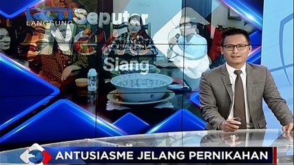 Warga Solo Antusias Sambut Pernikahan Kahiyang-Bobby