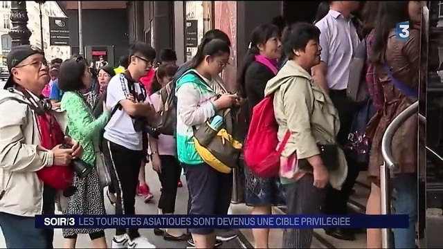 Les touristes asiatiques cibles de choix des pickpockets