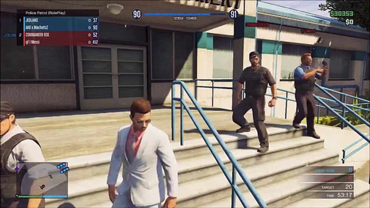 GTA 5 Online Police Patrol - Road Traffic Collision In Los Santos, Major High Priority LSPD Responce