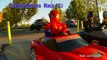 Power Wheels Superhero Mega Race Compilation Video! | Gabe and Garrett