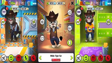 Tom Level 999-888-777/My Talking Tom -iPadGameplay make for children #132