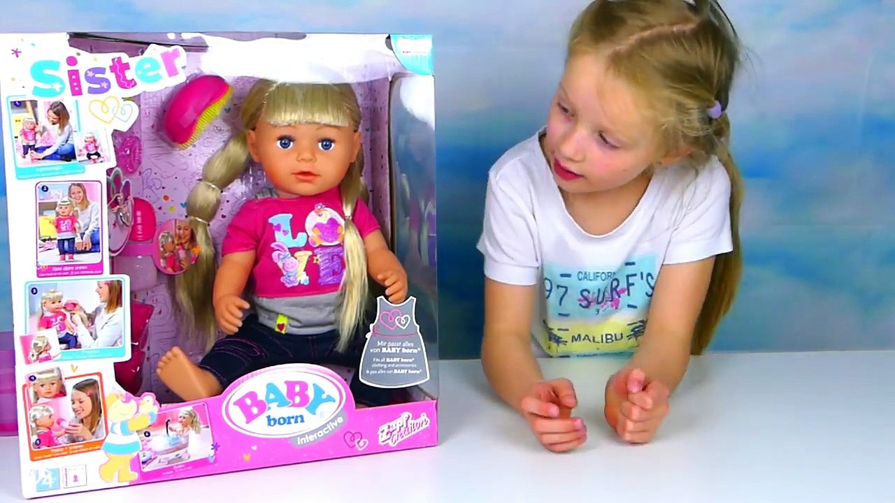 La Poupée BABY Born SISTER qui PLEURE : Comment Alicia va l appeller