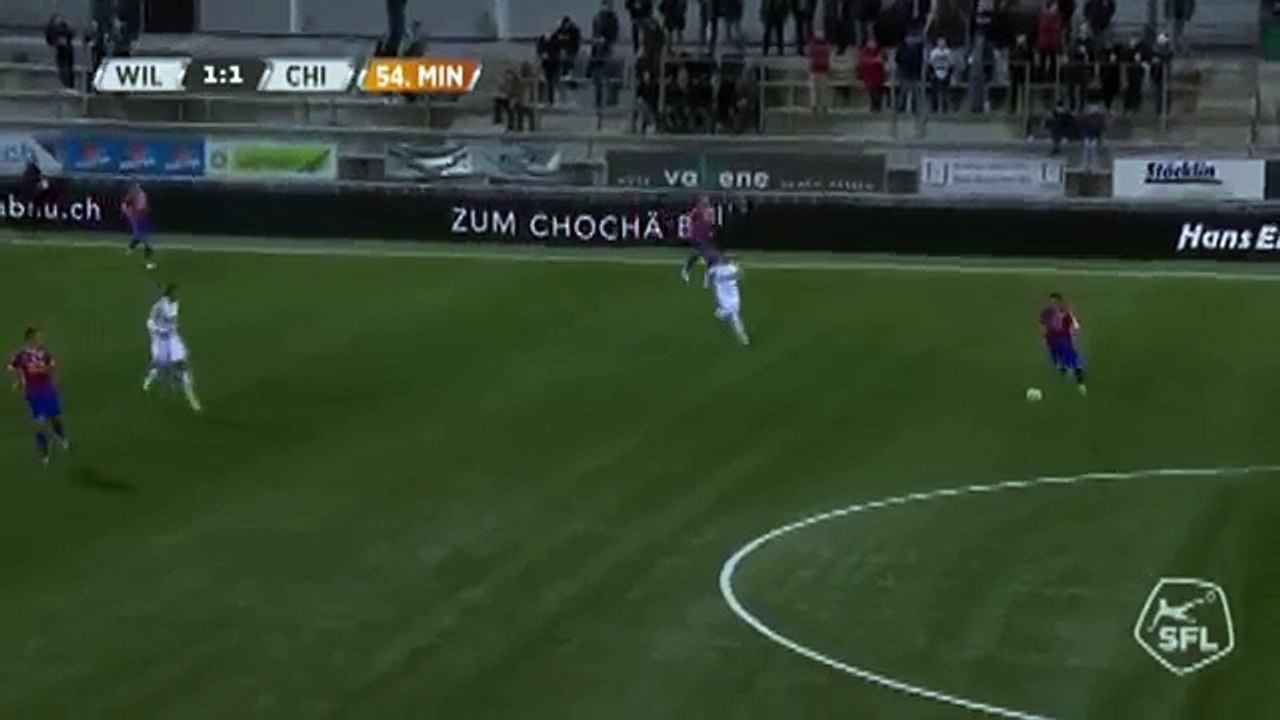 Wil 1:2 Chiasso  (Swiss Challenge League. 4 November 2017)