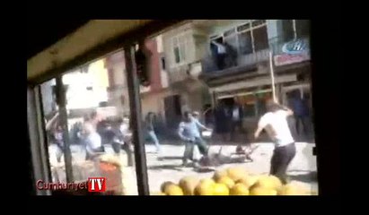 Ağrı'da meydan muharebesi gibi aşiret kavgası kamerada