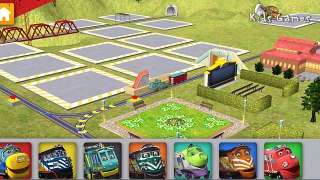 A game about the train as a cartoon for children - Chuggington ready to build