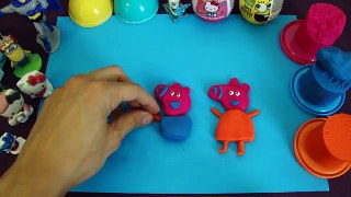 Kinder Surprise Eggs Play Doh Peppa Pig Hello Kitty киндер сюрприз [MST]