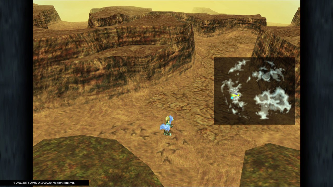 FF9 ここほれチョコボ　ヒビ2