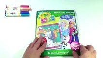 Disney Frozen Crayola Glitter Color Wonder Magical Queen Elsa - Princess Anna Glitter Coloring Pad