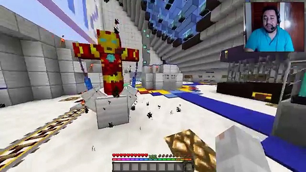 IRON MAN EN MINECRAFT 1.8 SIN MODS || AVENGER (LOS VENGADORES) BLOQUE DE COMANDOS 1.8
