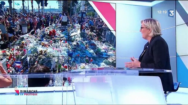 Dimanche en politique . Marine Le Pen réclame une loi pour lutter contre le fondamentalisme islamiste