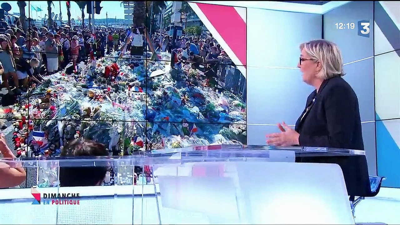 "Dimanche en politique". Marine Le Pen réclame une loi pour lutter contre le fondamentalisme islamiste