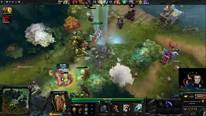 DotA 2 - Highlights of N0tail (Lone Druid) in an epic game on a smurf, crazy ending 6.82