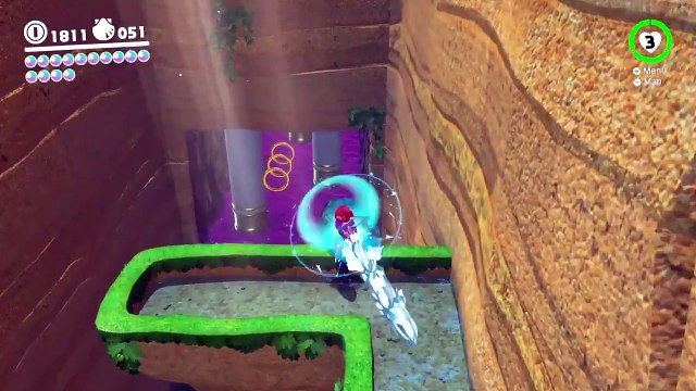 -Spoiler- Lucky moment Super Mario Odyssey -Spoiler-