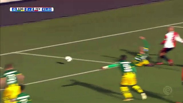 Karim El Ahmadi Goal HD - Den Haag	2-2	Feyenoord 05.11.2017