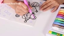 캐리의 글라스 데코 장난감 컬러 스티커 만들기 놀이 CarrieAndToys