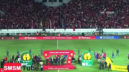 حسام البدرى يرفض الصعود لمنصة التتويج ولاعبى الاهلى ترفض استلام الميداليات