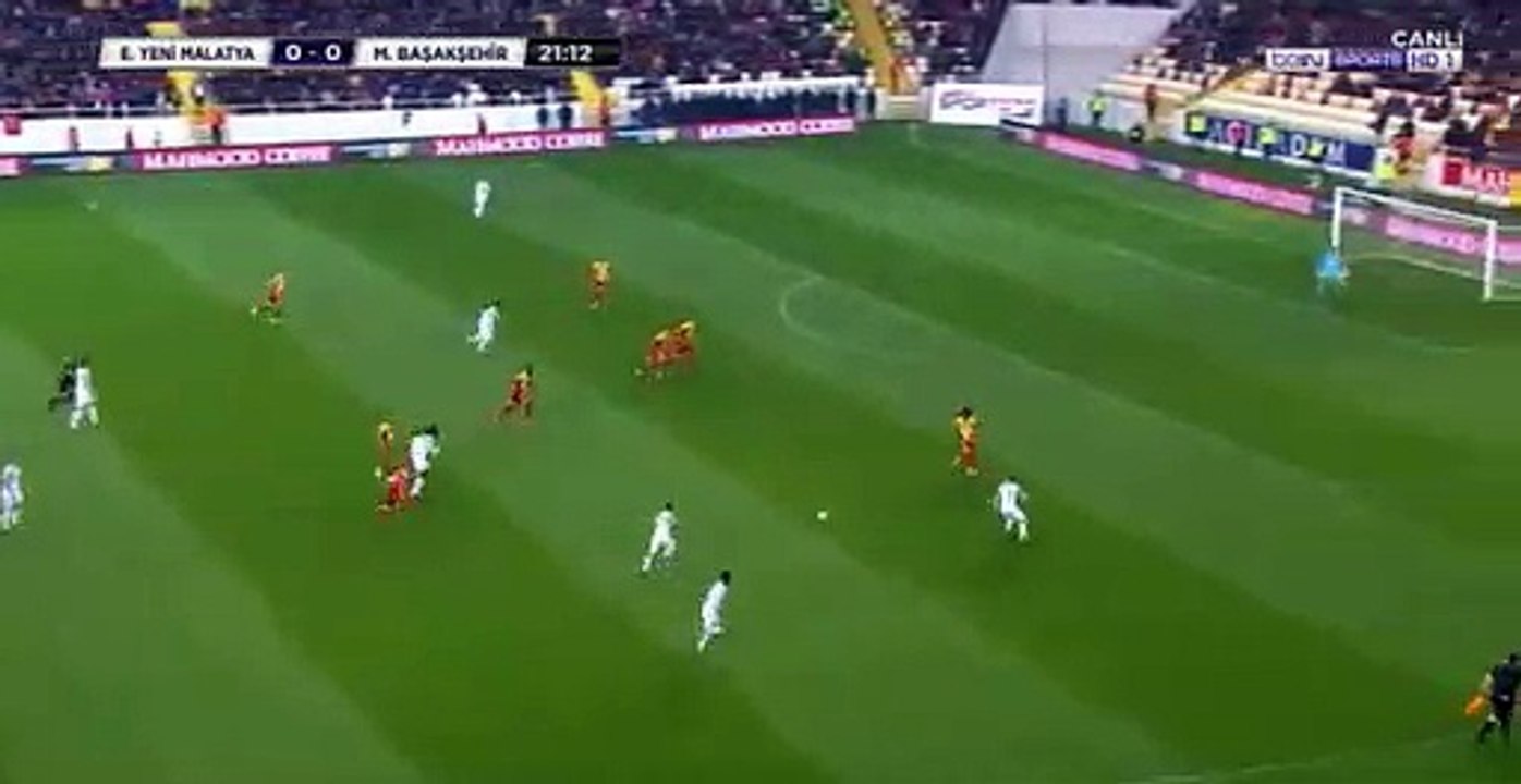 Emmanuel Adebayor Goal HD - Yeni Malatyaspor 0-1 Basaksehir 05.11.2017