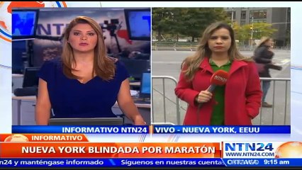 Autoridades blindaron las calles de Nueva York para garantizar seguridad en la maratón anual
