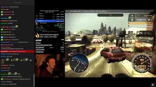 Twitch res to World Record - NFS Most Wanted any% Speedrun