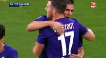 Jordan Veretout  Goal HD - Fiorentina	1-1	AS Roma 05.11.2017