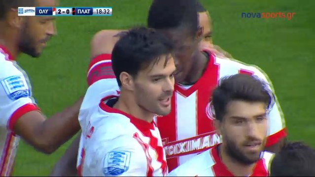 2-0 Alberto Botia Goal [HD] - Olympiakos 2-0 Platanias FC 05.11.2017 [HD] -  video Dailymotion