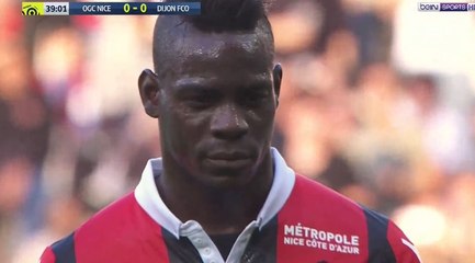 Mario Balotelli penalty Goal HD - OGC Nice 1 - 0 Dijon - 05.10.2017 (Full Replay)