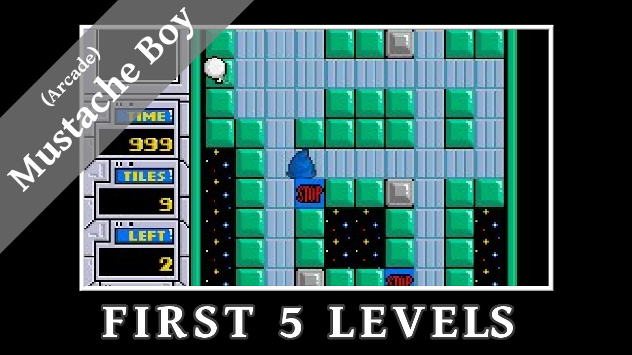 (first five levels) Mustache Boy, March, 1987, arcade