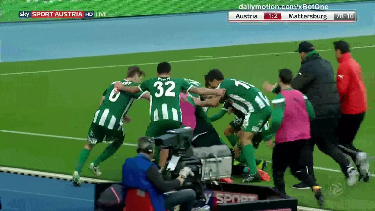 Masaya Okugawa Goal HD - Austria Vienna 1 - 2 Mattersburg - 05.10.2017 (Full Replay)