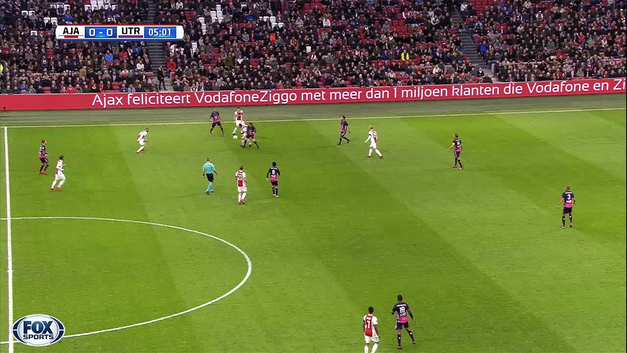 Zakaria Labyad Goal Ajax 0-1 FC Utrecht - 05.11.2017