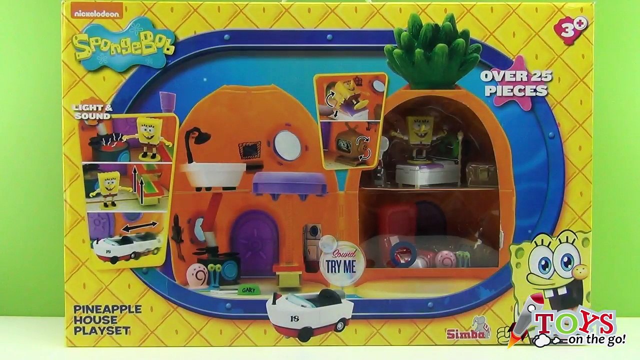 Casa de Bob Esponja Casa Pi a SpongeBob Pineapple House Playset Juguetes de Bob Esponja