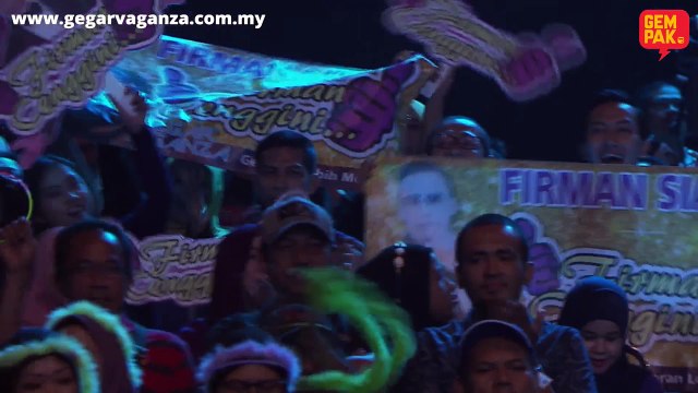 Konsert Gegar Vaganza 2017 (Minggu 2) Firman - Rindu Serindu-rindunya