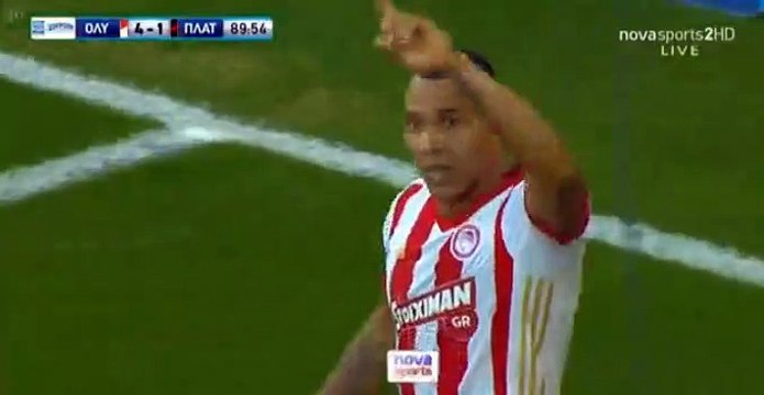 Olympiakos Piraeus 5-1 Platanias FC Felipe Pardo GOAL HD - 05.11.2017