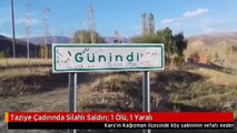 Taziye Çadırında Silahlı Saldırı: 1 Ölü, 1 Yaralı