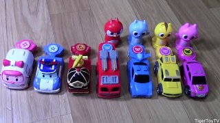 미니특공대 슈팅카 로보카폴리 엠버 로이 슈팅카 Robocar poli Amber Roy shooting car Mini Special Forces shooting car