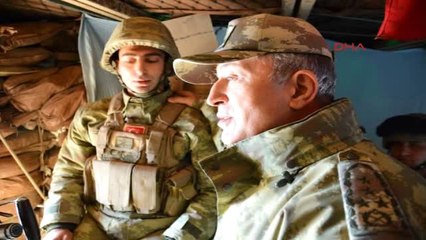 Orgeneral Akar, Kuvvet Komutanlarıyla Birlikte Yüksekova'da