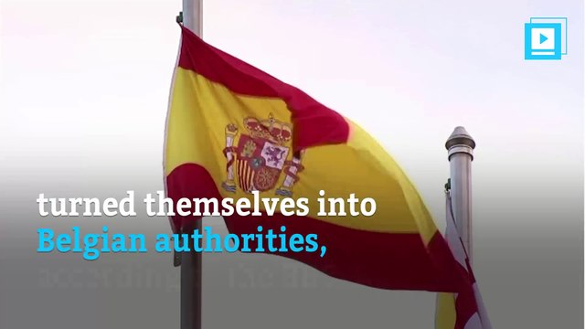Ousted Catalonia officials surrender to Belgian police