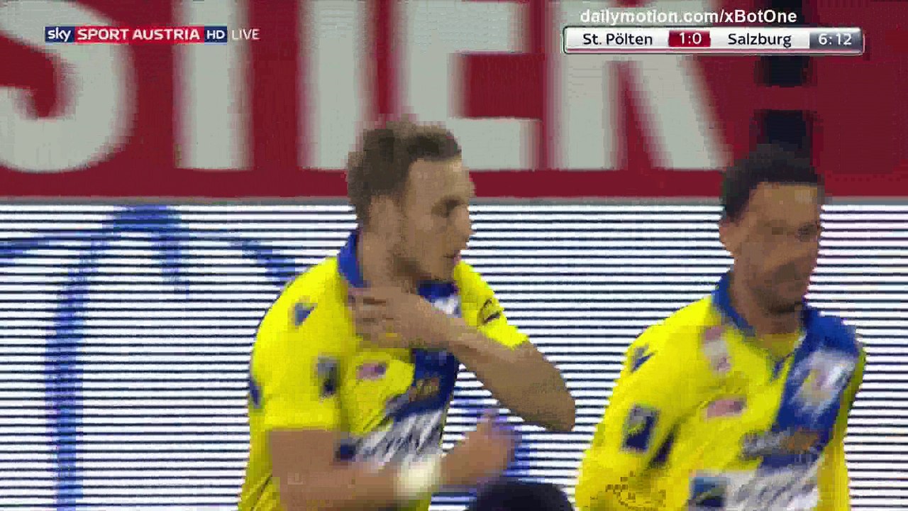 Michael Huber Goal HD - St. Polten 1 - 0 Salzburg - 05.10.2017