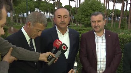 Dışişleri Bakanı Çavuşoğlu, Gençlik ve Spor Bakanı Bak Soruları Yanıtladı (2)
