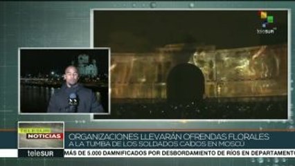 Rusia: depositarán ofrenda floral al "soldado desconocido"