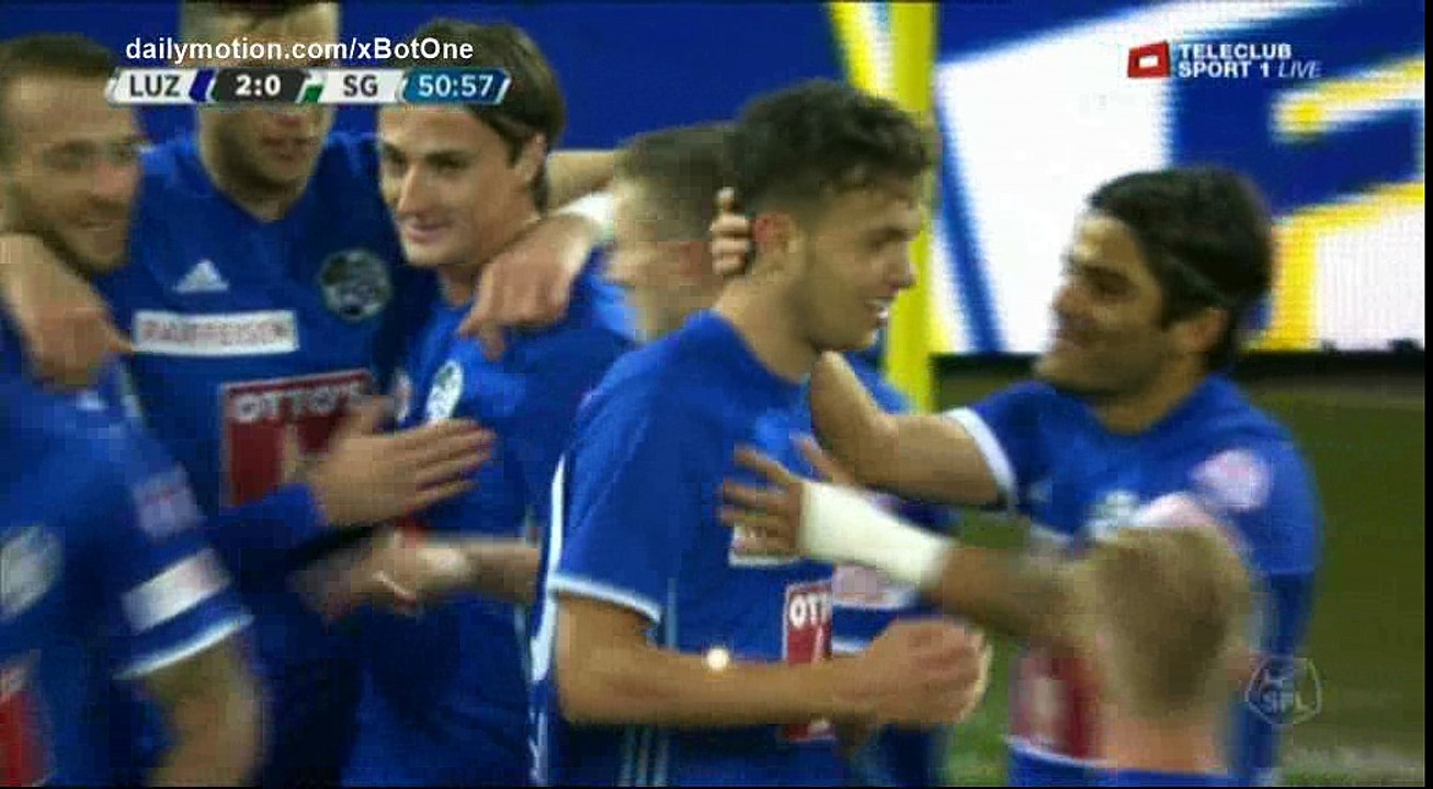 Shkelqim Demhasaj Goal HD - Luzern 2 - 0 St. Gallen - 05.10.2017 (Full Replay)