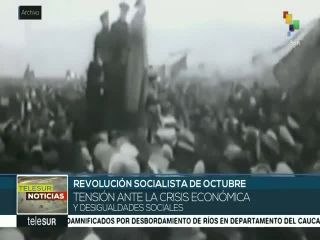 Se cumplen 100 años de la revolución socialista en Rusia