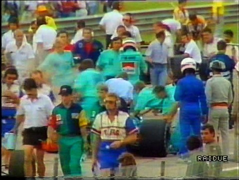 Gran Premio del Brasile 1988: Primo tentativo di partenza e interruzione