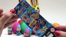Play Doh Eggs Easter Eggs Peppa Pig Hannah Montana One Direction Mickey Mouse Surprise Eggs
