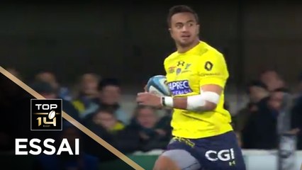 TOP 14 - Essai Peter BETHAM (ASM) - Montpellier - Clermont - J9 - Saison 2017/2018
